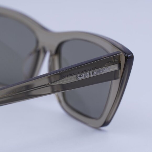 🕶️ New Saint Laurent SL276 MICA 043 Sunglasses - Brown Frame, Grey Lenses - Picture 5 of 11